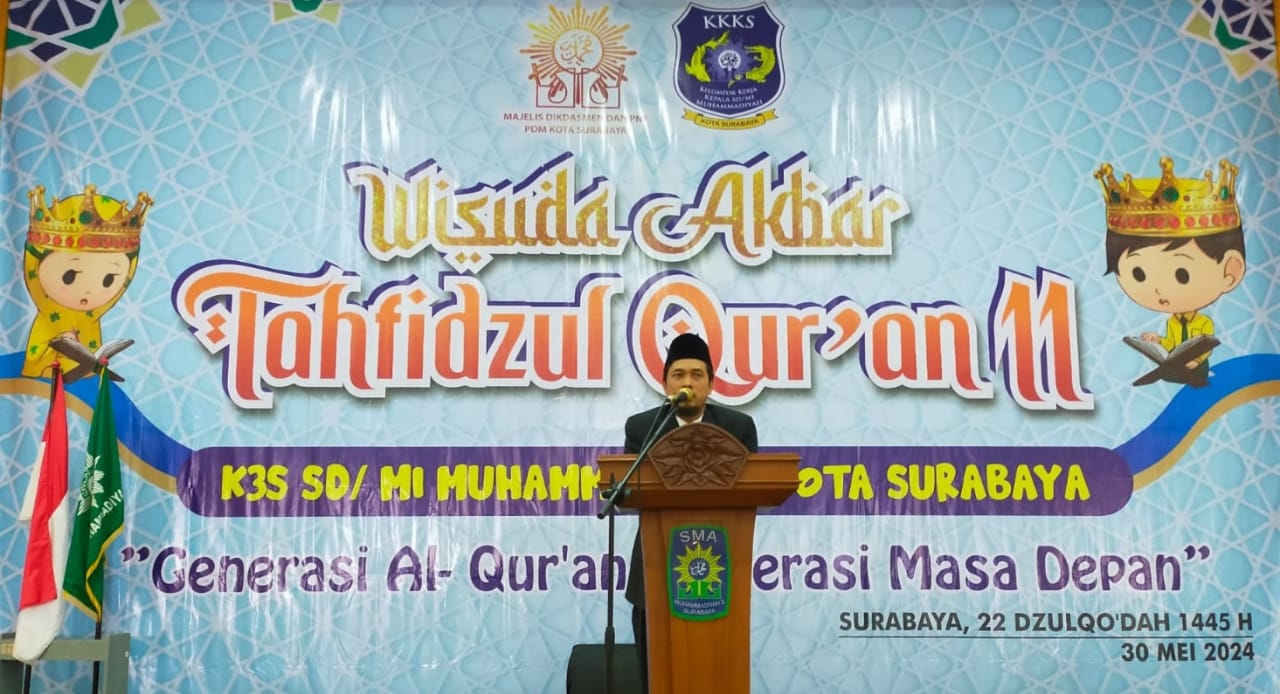 Hadiri Wisuda Akbar Tahfidzul Quran Sdmi Muhammadiyah Se Kota Surabaya Begini Pesan Dikky 5819