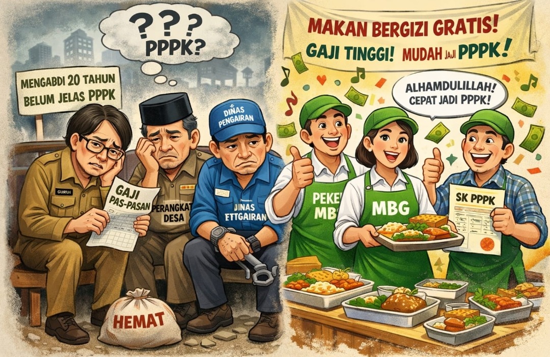 Ironi Makan Bergizi Gratis: Antara Perut yang Kenyang dan Nalar Pendidikan  yang Tergerus